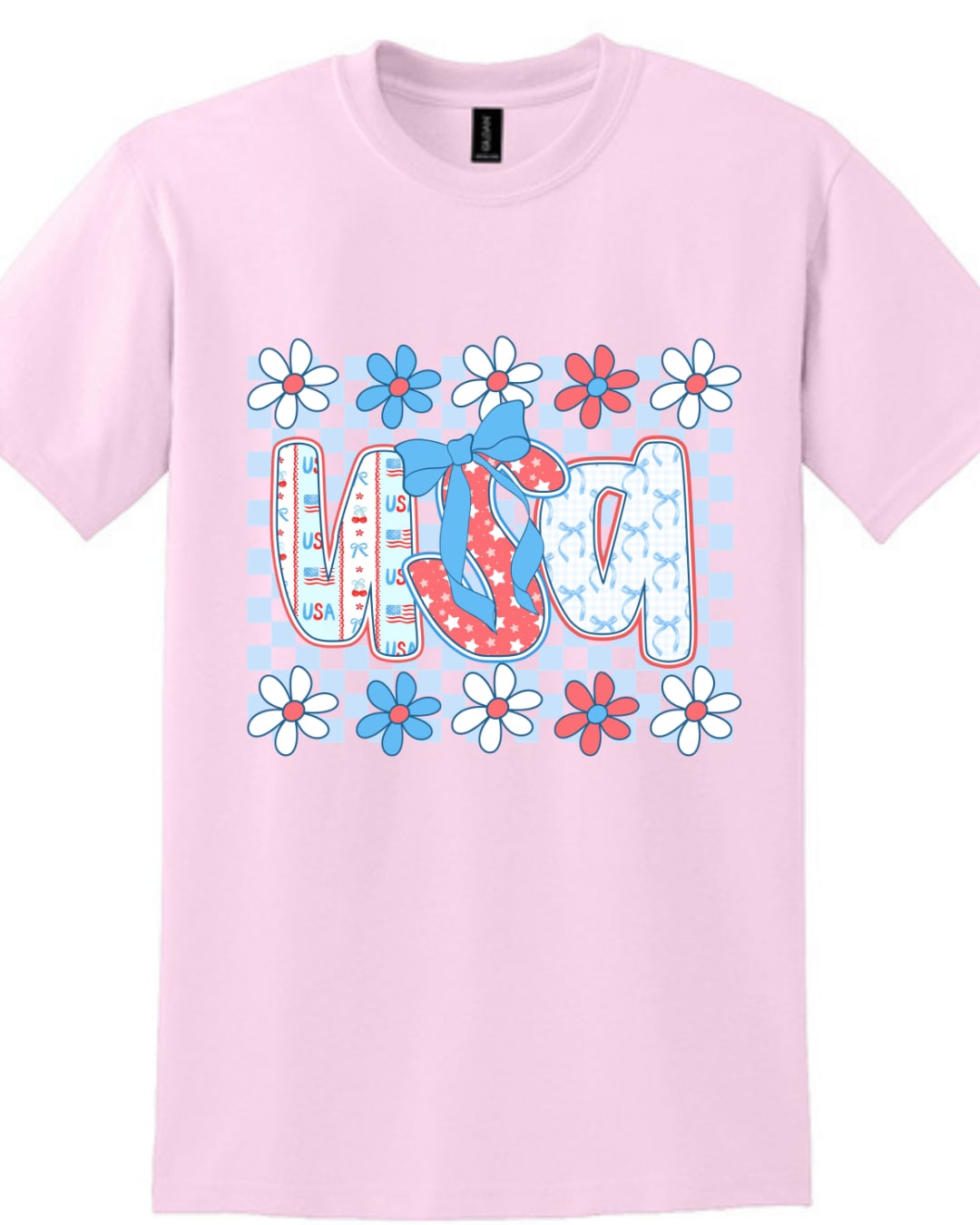 USA w/ Flowers